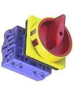 Sezionatore diretto rotativo fissaggio pannello 3p 25A