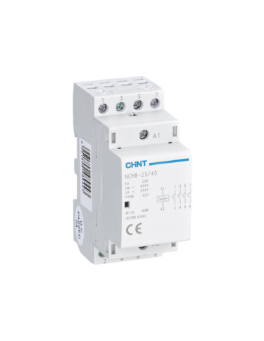 Contattore modulare 2na + 2nc 230VAC 25A 256091