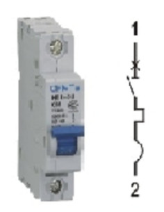 Interruttore magnetotermico 6kA 1p 10A Curva C