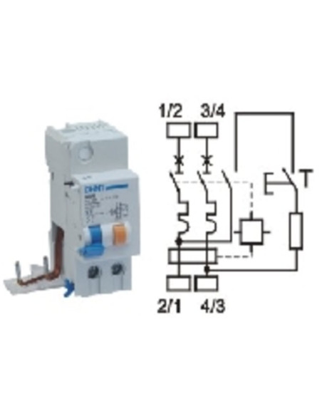 Blocco differenziale 2p fino-40a idn 300mA tipo ac