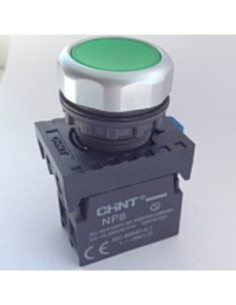 Pulsante plastico luminoso traslucido