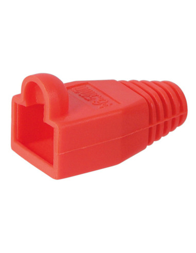 Guscio RJ45 rosso con serracavo