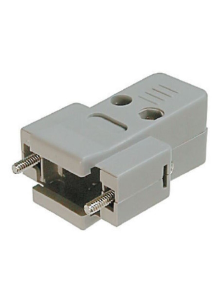 Guscio D-Sub 25p vite corta plast. metal