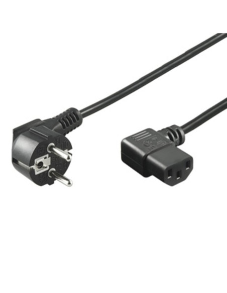 Cavo alimentazione shucko c13 90° M/F