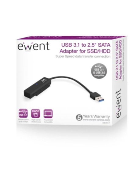 Cavo adattatore USB 3,0 a SATA per hdd SSD 2,5