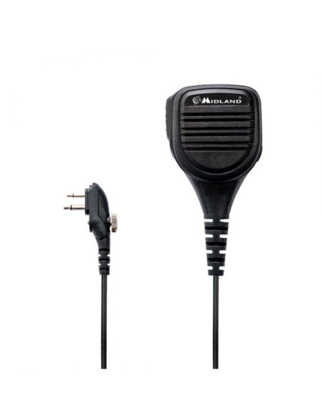 Ma25-m microfono + altoparlante connessione 2 pin motorola (g15/g18)