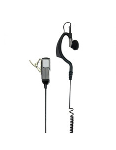 Ma21-lk microfono + auricolare + ptt connessione 2 pin...