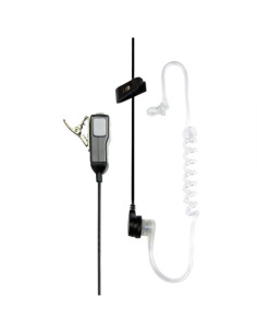 Ma31-lk microfono + auricolare in gomma connessione 2 pin...