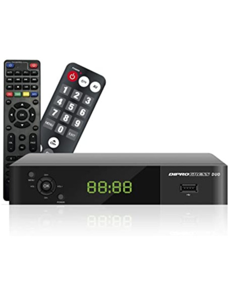 Decoder digitale terrestre t2 HEVC 10bit 2 tlc 2in1