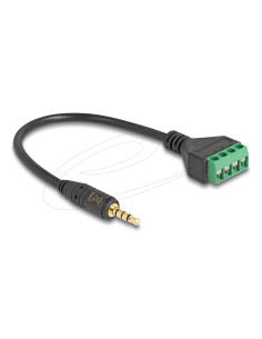 Cavo jack stereo maschio da 3,5mm a 4pin per adattatore... 2