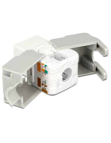 Modulo Keystone RJ45 - LSA Cat.6 UTP bianco