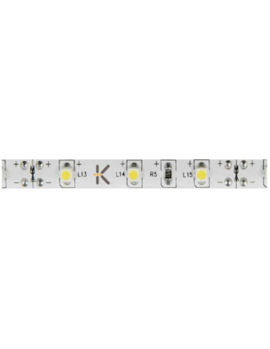 Striscia LED 12V 4,8W/m IP64 300LED bianco caldo