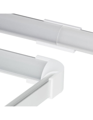 Connettore angolare per profilo 007 grigio