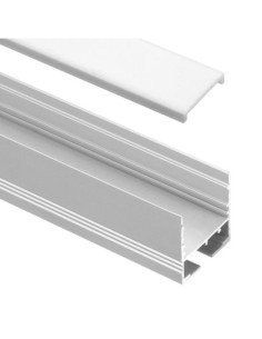 Profilo alluminio a u per sospensione2m