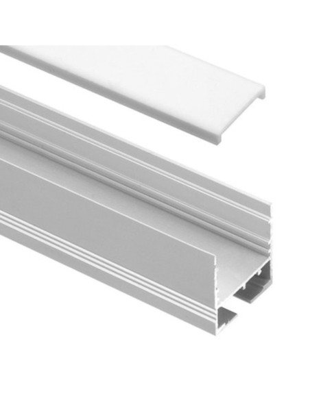 Profilo alluminio a u per sospensione2m