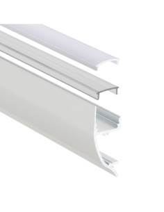 Diffusore in policarbonato opale 2m PRF072PX01