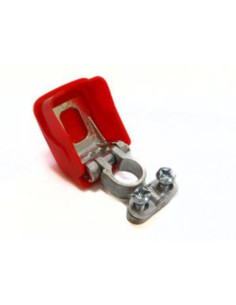 Morsetto batteria easy click + rosso