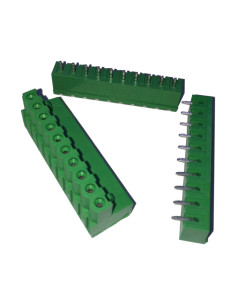 Connettore maschio per circuito stampato pin 90° passo...