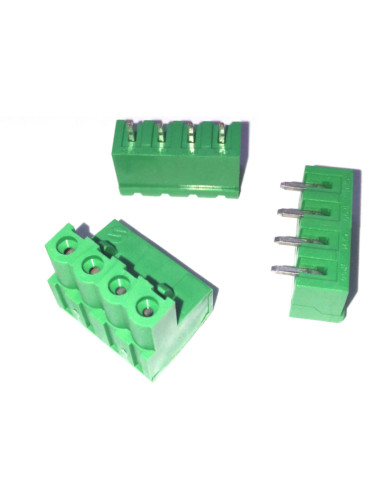 Connettore maschio per circuito stampato pin...