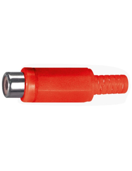 Presa volante rca bianca