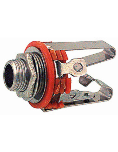 Presa pannello ⌀6,3 st/ con int.