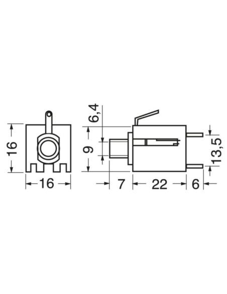 Presa pannello ⌀6,3 stereo 04/03148-00