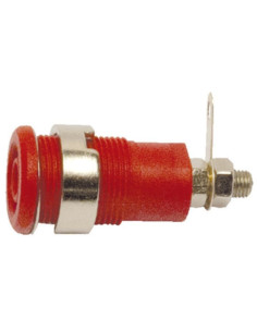 Presa 4mm rossa a vite