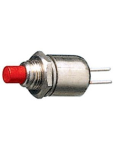 Pulsante submin. normalmente aperto nero