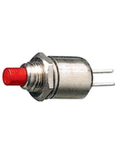 Pulsante submin. normalmente aperto nero