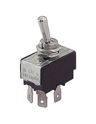 Interruttore bipolare a leva On-Off corrente...