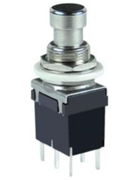 Deviatore bipolare a pulsante alternato