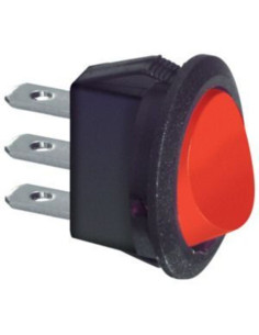 Deviatore a bilanciere 2 posizioni rosso