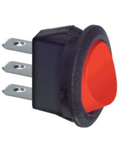 Deviatore bilanciato 2 posizioni nero