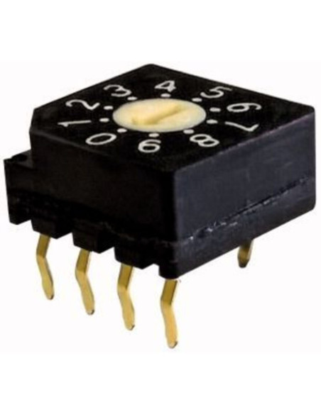 Interruttore bcd rotativo 10 pos.