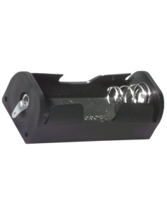 Portabatterie 1x mezza torcia