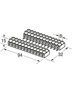Morsettiera a innesto12 poli con spina e presa ad innesto... 2