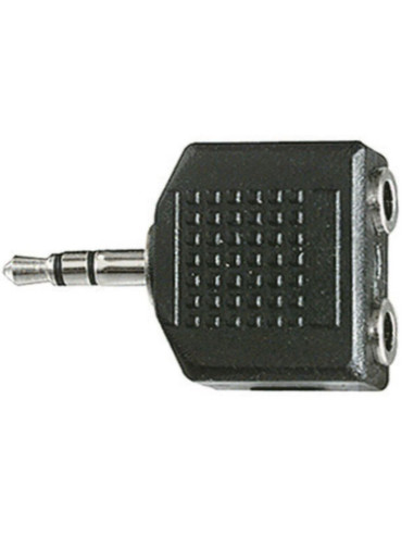 Adattatore sp.3,5 stereo-2pr.3,5 ster