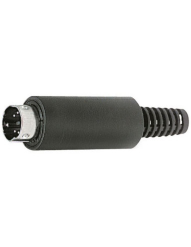 Spina mini din 6 poli