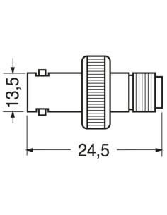 Adatt. presa sma - presa BNC 2