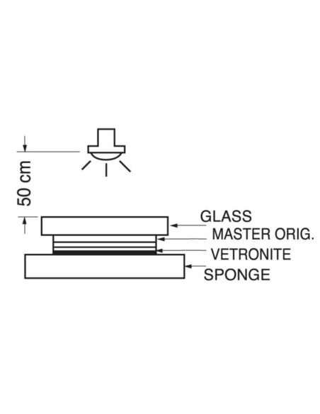 Piastra presensibilizzata singola faccia 100x220mm