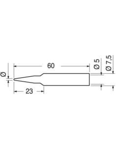 Punta a penna  ersasdur     172bd 2