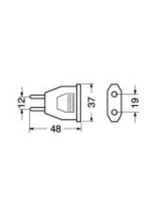 Riduzione presa italiana  / spina usa 2