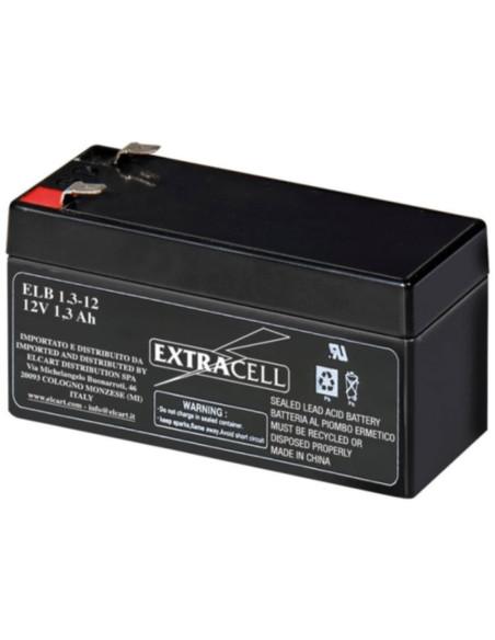 Batteria al piombo ricaricabile 12V 1,3Ah