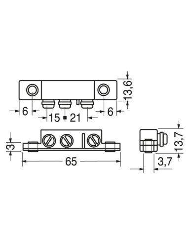 Contatto magnetico 1 scambio