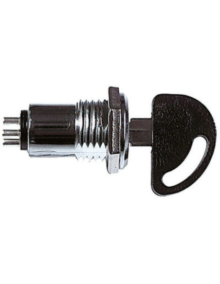 Comm chiave miniat. 3 pos. \estr chiave 3 pos