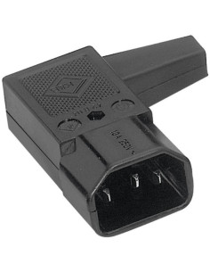 Spina volante VDE 90° a destra