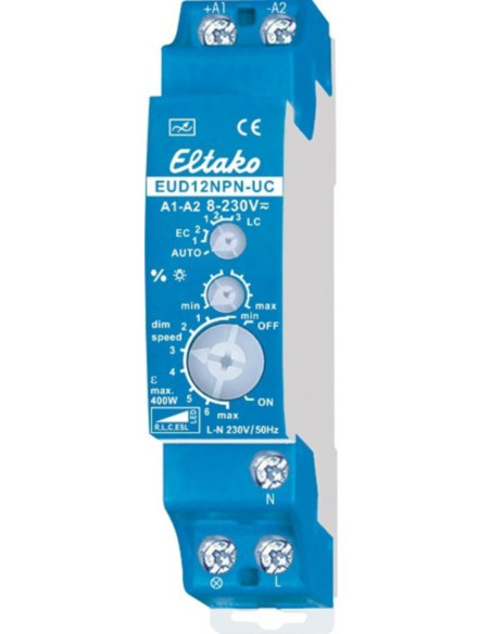 Dimmer DIN universale regolabile max 400W