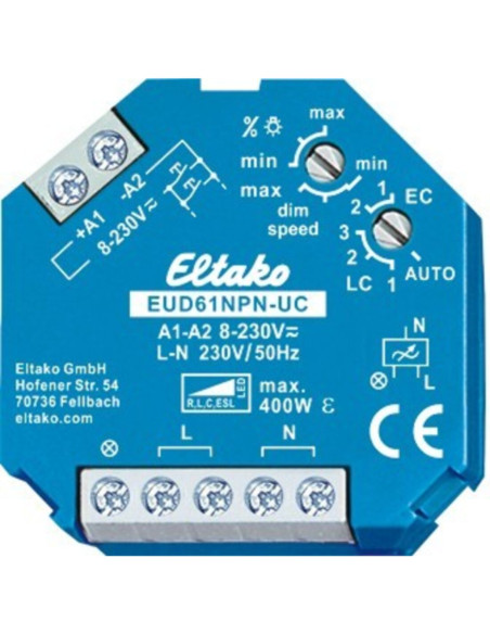 Dimmer universale regolabile max 400W