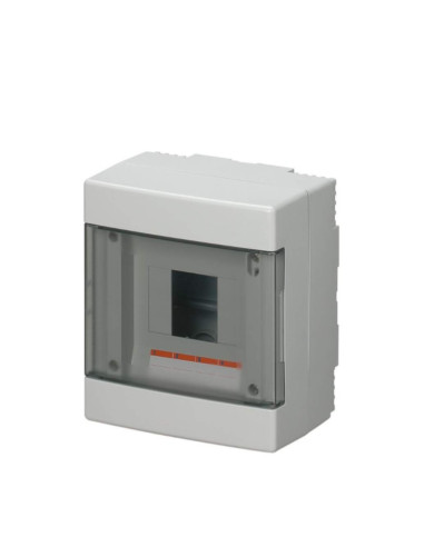 Centralino da parete con portella traspa rente...