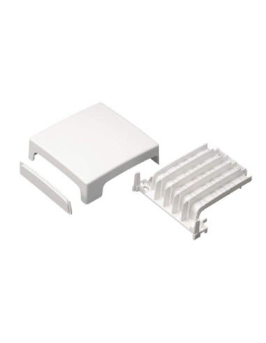 Scatola derivazione a 3 vie 70x20 bianco